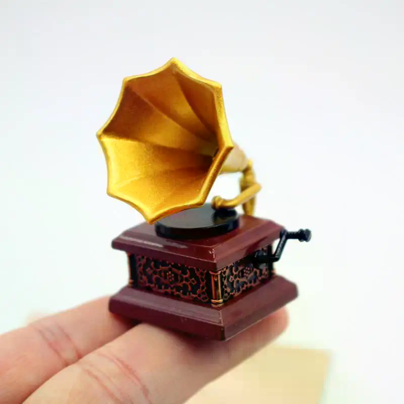 Puppenhaus Vintage Phonograph  – Sustainable Living Architecture Bewertung und Preis