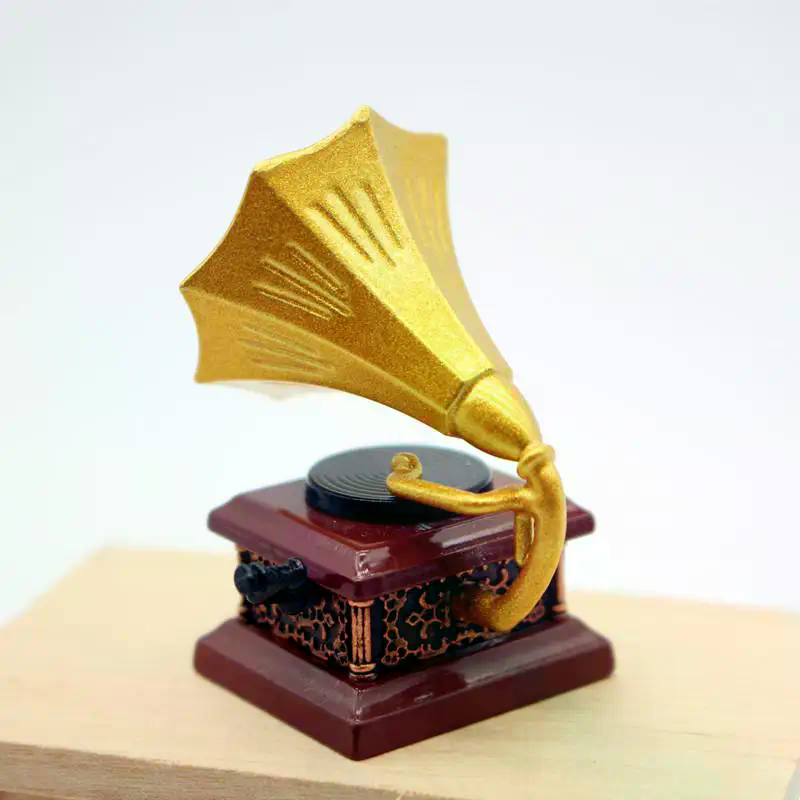 Puppenhaus Vintage Phonograph  – Sustainable Living Architecture Bewertung und Preis